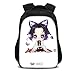 Produktbild LU-BACKPACK Kinderrucksack Demon Slayer 3D-Druck Anime Schultaschen Teen School Book Bag für Jungen und Mädchen Rucksack 6-12 Jahre alt D-16 inches