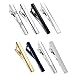 8 Count Fashion Men Tie Clasps Multifuntional Use Alloy Holder Men Pins Perfect Present for Husband or Father Alloy Tie Holder