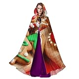 Las capas largas con capucha y capas largas hacen que tu fiesta de Halloween o fiesta sea misteriosa y festiva, generalmente utilizada tanto para mujeres como para hombres.