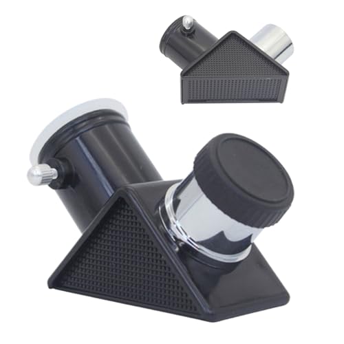 Accessoire diagonal zénith pour télescope : miroir réfléchissant à 90 degrés de 24,5 mm et 0,965 pouces, accessoire de précision optique pour...