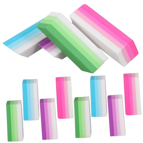 HOMSFOU Professional Sketching Erasers 16pcs Eraser Set for Artists School Students Drawing