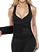 SEXYWG Women's Waist Cincher Trainer Body Girdle Corset Gym Workout Sport Shaper,Black,Medium