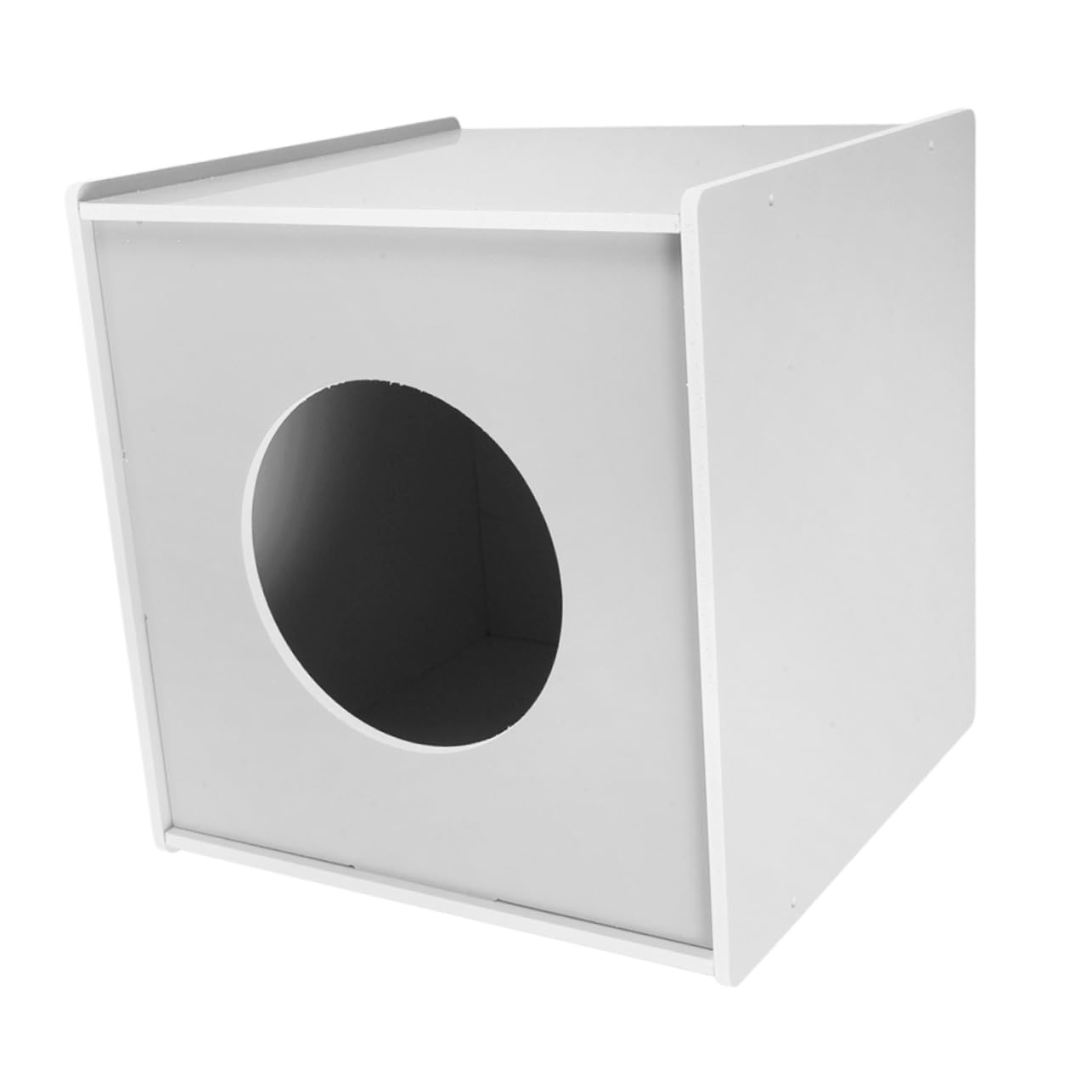 Amosfun Urne de Vote Élégante en PVC et Design Multifonctionnel et Collecte de Billets Boîte à Présents Blanche avec Grosse Capacité de Tombola pour Réunion