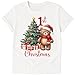 1st to 99th Christmas Custom T-Shirt – Personalized Holiday Shirt with Custom Backside Text, Year or Name | Handmade Christmas Outfit for Baby, Kids & Family