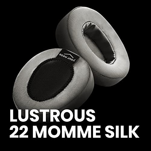 Manta Silk Mask - 100% Blackout Silk Sleep Mask, 22 Momme Premium Silk Eye Mask For Deep Sleep, Breathable & Machine Washable #TOP2