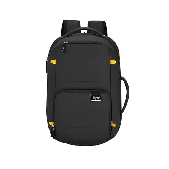 Skybags Polyester Solid Offroader Nx 05 Laptop Backpack Black