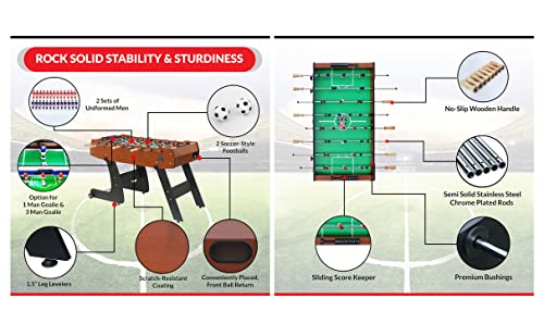 Kick 200 Klappfußballtisch Monarch – Bild 8