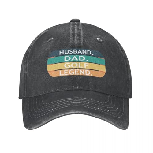 Légende cadeau de golf drôle pour papa et mari avec ce chapeau