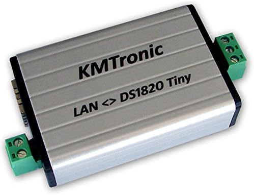 KMtronicLAN DS18B20 WEB Temperature Monitor with ONE Sensor