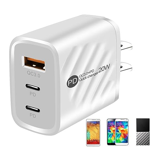 Generic Travel Power Charger Adapter for Europe, White