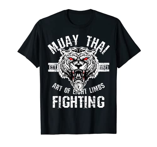 arte muay tailandés de ocho extremidades Sak Yant boxeo tailandés artes mma Camiseta