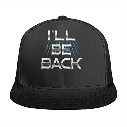 I 'Ll Beバックキャップベースボールクラシックハットアジャスタブル I 'Ll Beバックキャップベースボールクラシックハットアジャスタブル