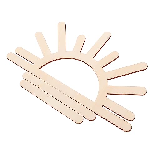 Holibanna Ornement Signe De Soleil En Bois Tu Mon Panneau En Bois Soleil Protection De Sonnette Tu Mon Décor De Décoration Murale Petit Ménage Bureau Autocollant Mural
