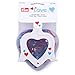 Produktbild Prym Love 610185 Stoffclips 2,6cm, Herzbox, 40 Stück, Farbig Sortiert, Blau, Pink, Lila