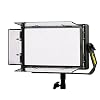 Ikan Lyra (3X) Bi-Color 3200K-5600K Soft Panel (1) 1 X 1 (2) 1 X Half Studio & Field LED Lighting Kit, Includes Barn Doors, Stands and Case, Bi-Color Adjustable (LB-1F2H) - Black
