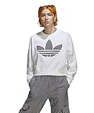 adidas Originals,OVERSIZED SWEATSHIRT WITH TREFOIL APPLICATION,white,M/M