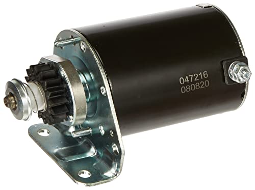 GREENSTAR - Démarreur Electrique - Pignon 16 Dents - Induit 108mm - Pour Modèles Monocylindre BRIGGS & STRATTON - Pièce Origine 399169, 490420, 494990, 497401,...