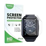 Aemus 3 Pack Compatible for Motorola Moto Watch 70 Smartwatch Screen Protector Flexible Full Coverag