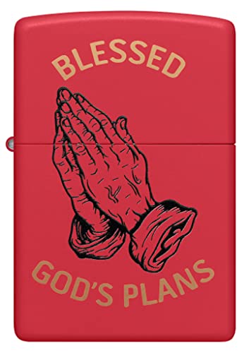 Briquet ZIPPO de collection avec gravure laser Blessed Design finition premium