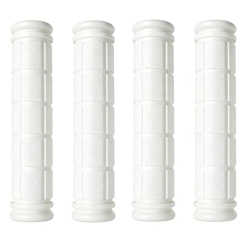 Handle Bar Grips Mushroom Grips For Bmx/road Mountain Bikes (white)