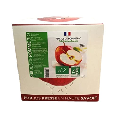 Pur jus pomme BIO - France - Bib 5L