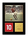 HWC Trading Eusebio Benfica Geschenke Gedrucktes Signiertes 