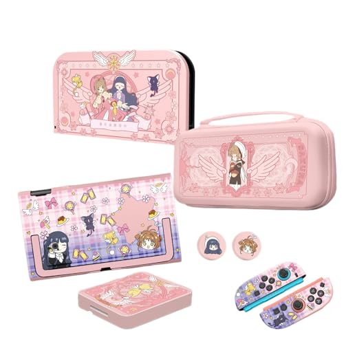 [REIZEA]�ؔV�{�� Switch�J�o�[ �Q�[���J�[�h�P�[�X ���[�o�b�O NS2/OLED/NS�K�p �Ή��J�[�h�L���v�^�[������ �g�тɕ֗� joy con�K�p �ی�J�o�[ ���̎� �S�ʕی� ���^ ���h�~ ����h�~ �v���[���g (Switch 2,6��