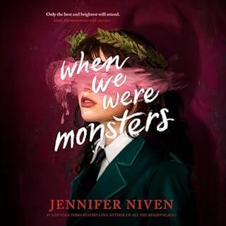 When We Were Monsters Audiolibro Por Jennifer Niven arte de portada
