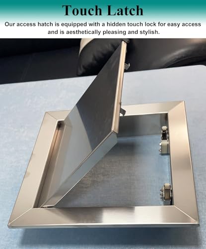 Panneau d'accès en acier inoxydable durable pour finitions architecturales