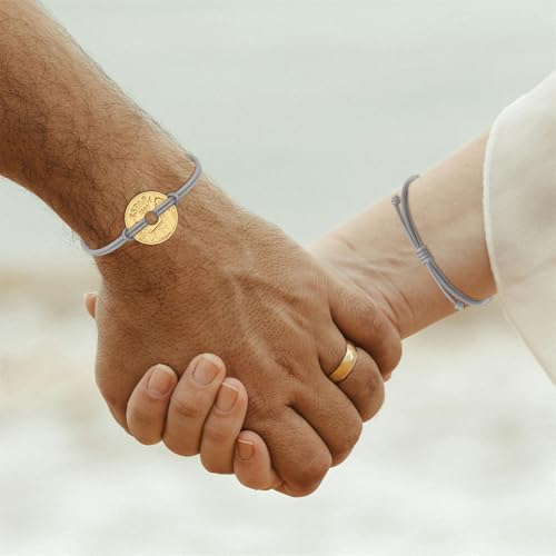 Image of HOBBY OF KINGS Good Luck Coin Bracelet | 18k Gold Plated Wristband | Handmade Jewelry for Collectors and History Lovers