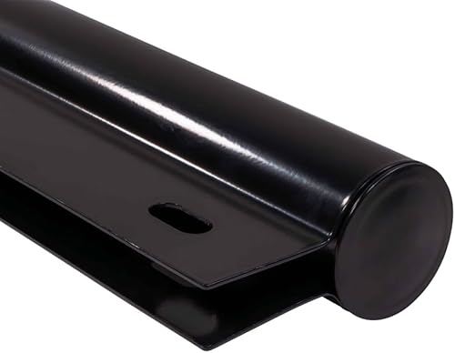 Miniatura 9 de Mytee Products Juego de soportes de suspensión de lodo con resorte en ángulo negro, 28 pulgadas de longitud, espaciado de pernos de 1-18 pulgadas,