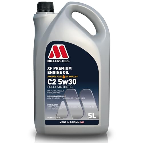 Huile de moteur Millers réduit bruits et frottements bidon 5 l