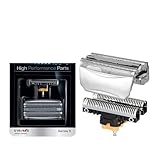 Cabezal De Repuesto 51S Con Cuchilla De Corte Y Lámina, Compatible Con Braun, Series 5 Y 8000, 590 Cc, 8595, 8985, 8975, 8991, 8995, 8985, Wfs1, Wfs2