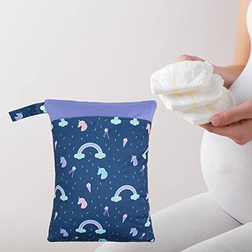 Baoblaze secos à d'água com alça lavável de desenho dibujos dibujos animadoss reutilizável com zípe
