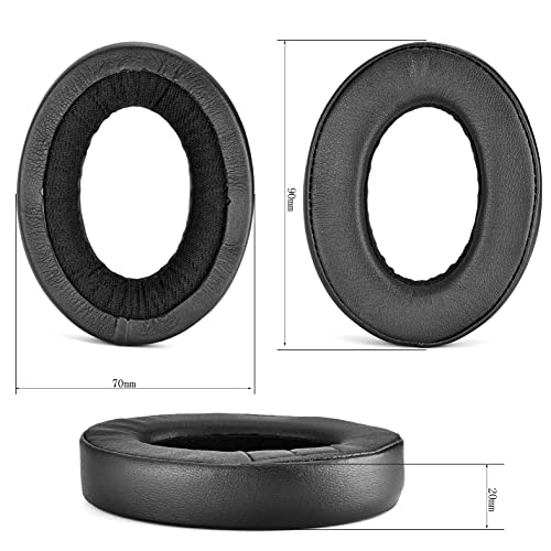 ZIk1.0 Ear Pads - acolchonamiento de reemplazo compatible con Parrot Zik (ZIk1, primera generación) Audífonos inalámbricos, almohadillas con cuero más suave y espuma de aislamiento de ruido miniatura 2
