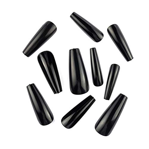 Sarg Kunstnägel-Set, Ballerina-Nagelspitzen, volle Abdeckung, bunt, falsche Acryl-Nagelkunst-Tips für Nagelstudios und… – Bild 5