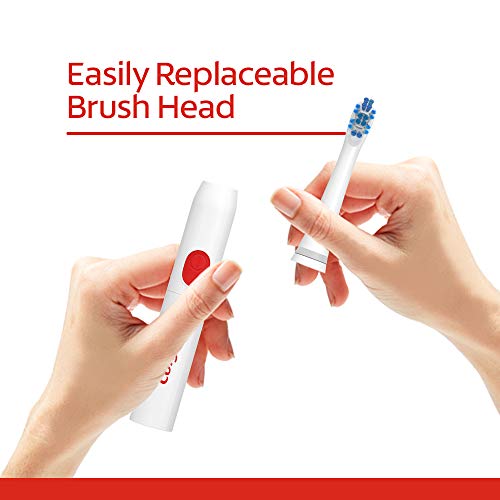 Colgate 360 Advanced Whitening Electric Toothbrush Replacement Head, 2 Count #TOP5