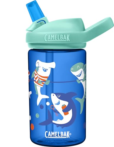 Image of CamelBak Eddy+ Kids Bite Valve Straw Tritan Renew Water Bottle | Kids, with Tritan Renew