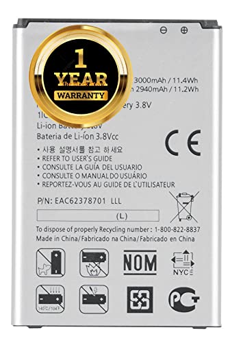 Image of Original BL53YH Battery Compatible with LG G3 Dual G Stylo G3 Screen D850 D851 D852 D855 VS985 LS990