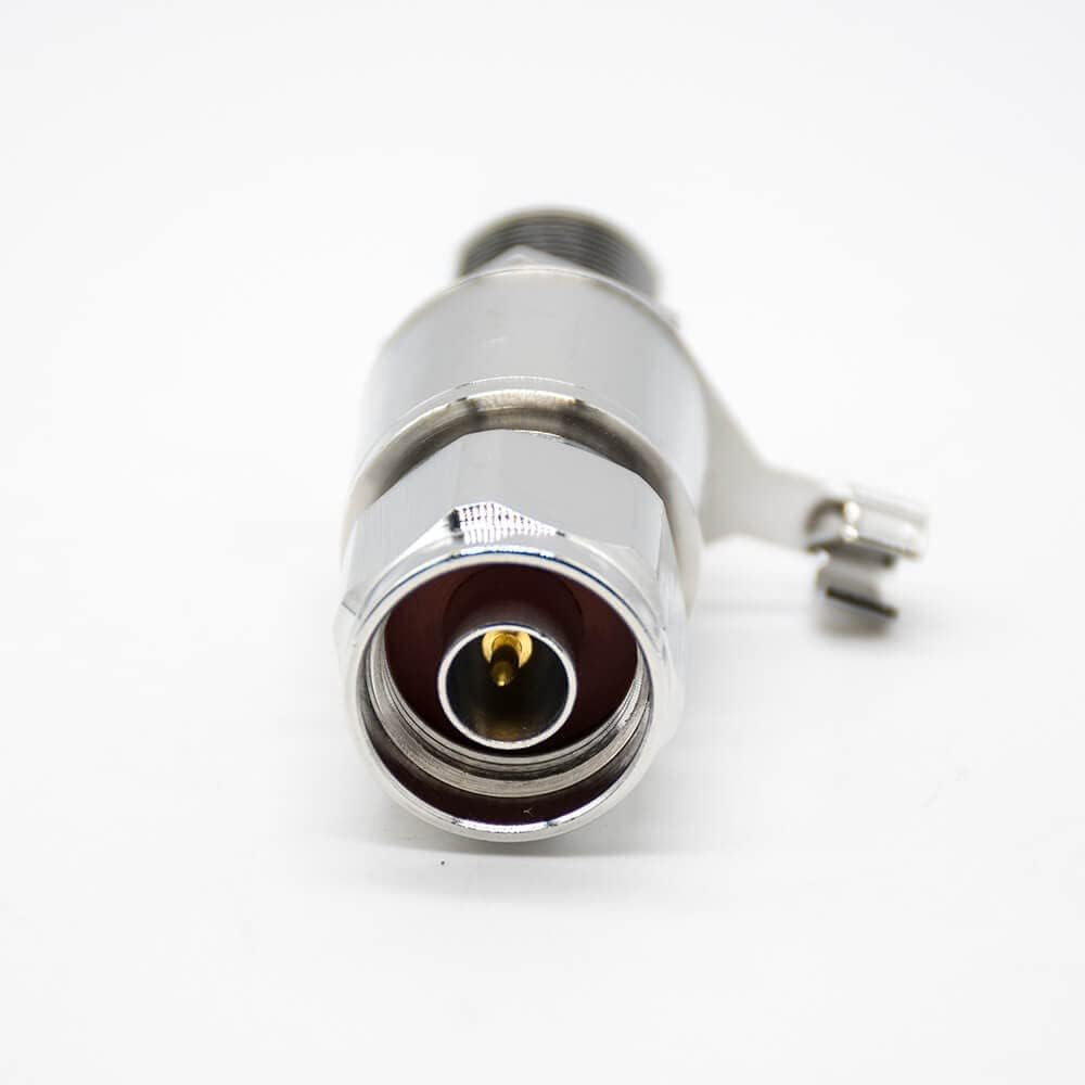 Arrester Coaxial Nickel Plating Straight N-JKY N Male to Female IP67