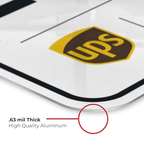 Image of Package Delivery Sign, Delivery Instructions All Package to Back Door Sign, 18x24 Inches, Rust Free .063 Aluminum, Fade Resistant, Made in USA by Sigo Signs