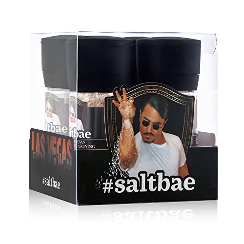 SaltBae Las Vegas Salt & Seasonings gourmet set, 4 pcs high quality seasonings for any cook or grillmaster - Image 3