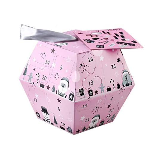 ZMILE Cosmetics Kosmetisk adventskalender"Trapezoid" rosé