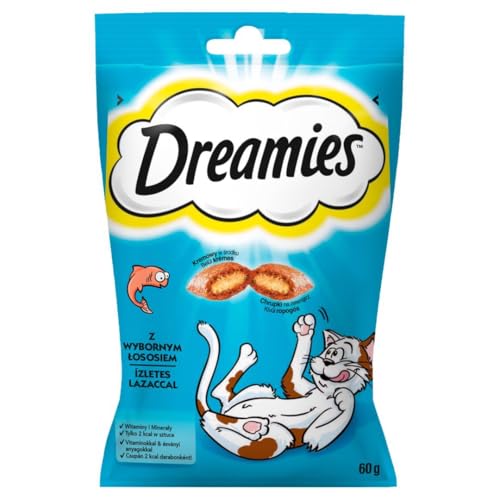 Dreamies Cat Treats - Salmon 60g
