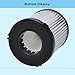 Podoy DCF-21 Vacuum Filter Compatible with Eureka Airspeed AS1000 EF91B 67821 68931 68931A EF91 EF-91 EF-91B Washable Reusable Vacuum Filter Replacement 3271AVZ 3271BLU (Pack of 2)
