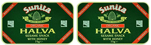 (2 Pack) - Sunita - Org Plain Honey Halva | 75g | 2 PACK BUNDLE