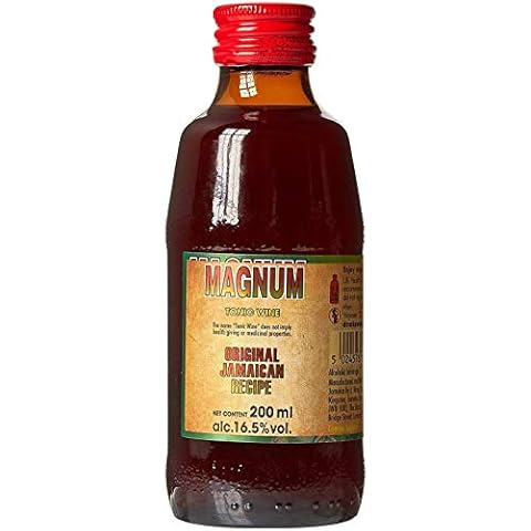 Wray & Nephew Magnum Tonic Wine 20cl Bottle x 3 Pack Cover