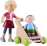 Die Spielfiguren von HABA animieren zum Nachspielen eigener Alltagssituationen und zum Ausdenken neuer Geschichten mit den freundlichen HABA Biegepuppen