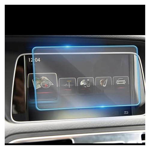 Écran GPS Mercedes Classe E W212 protégé par un film en verre trempé pour vos trajets