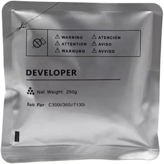 4PCS DV315 CMYK Developer Material Compatible with Printer Supplies C250i C300i C360i C7130i DV315